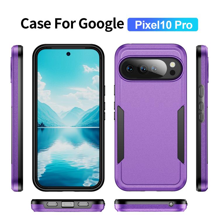 For Google Pixel 10 Pro Pioneer Armor Heavy Duty PC + TPU Phone Case