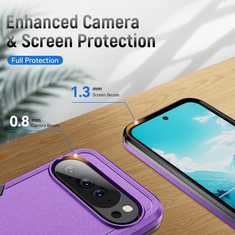 For Google Pixel 10 Pro Pioneer Armor Heavy Duty PC + TPU Phone Case