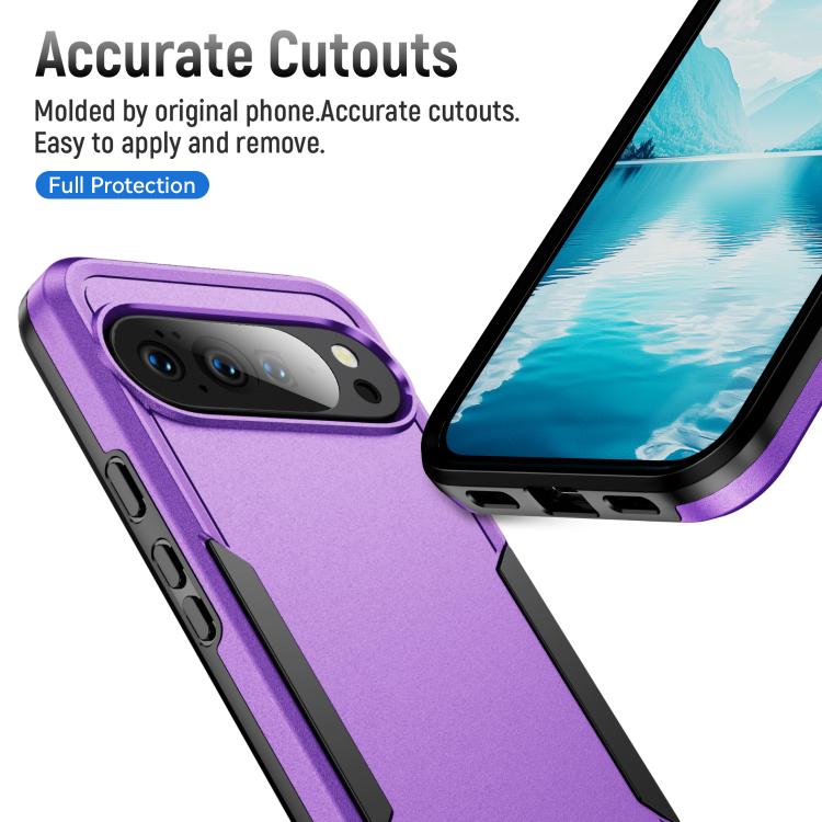 For Google Pixel 10 Pro Pioneer Armor Heavy Duty PC + TPU Phone Case