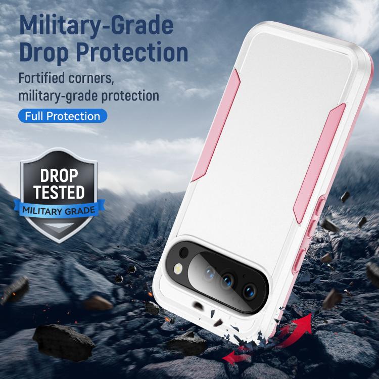 For Google Pixel 10 Pro XL Pioneer Armor Heavy Duty PC + TPU Phone Case