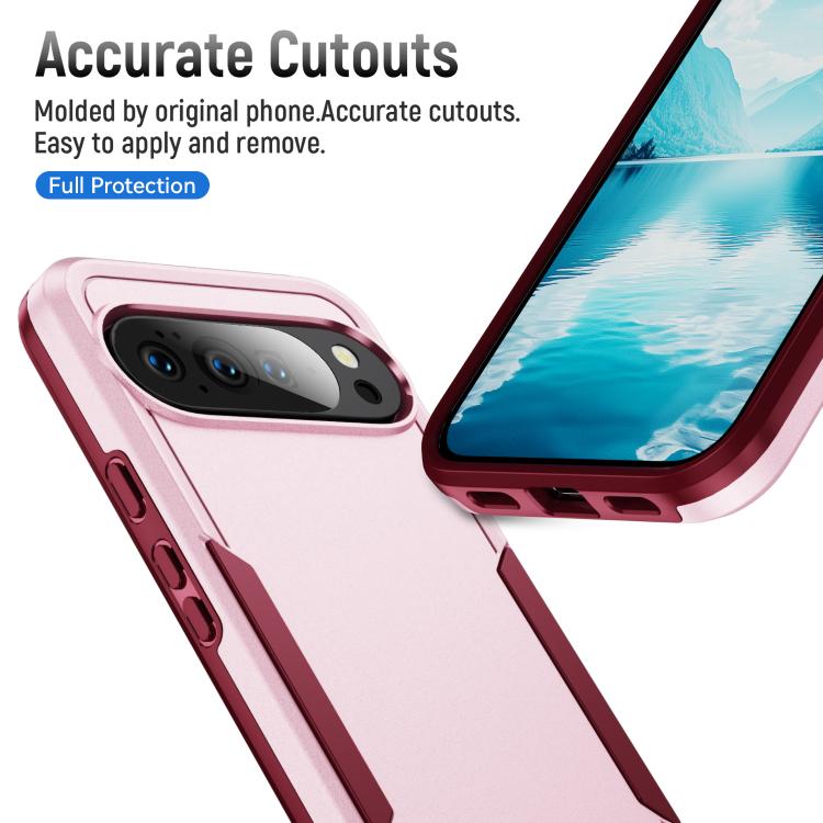 For Google Pixel 10 Pro XL Pioneer Armor Heavy Duty PC + TPU Phone Case