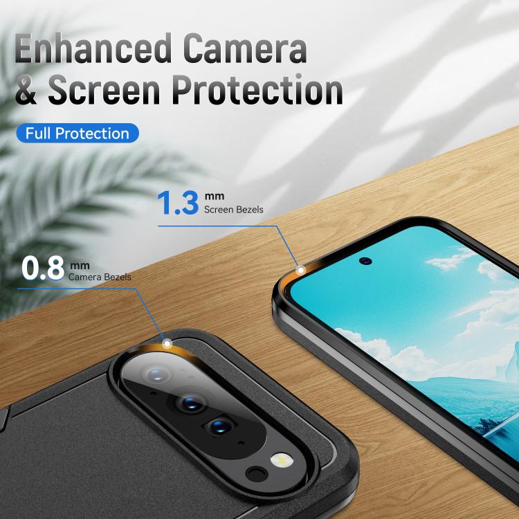 For Google Pixel 10 Pro XL Pioneer Armor Heavy Duty PC + TPU Phone Case