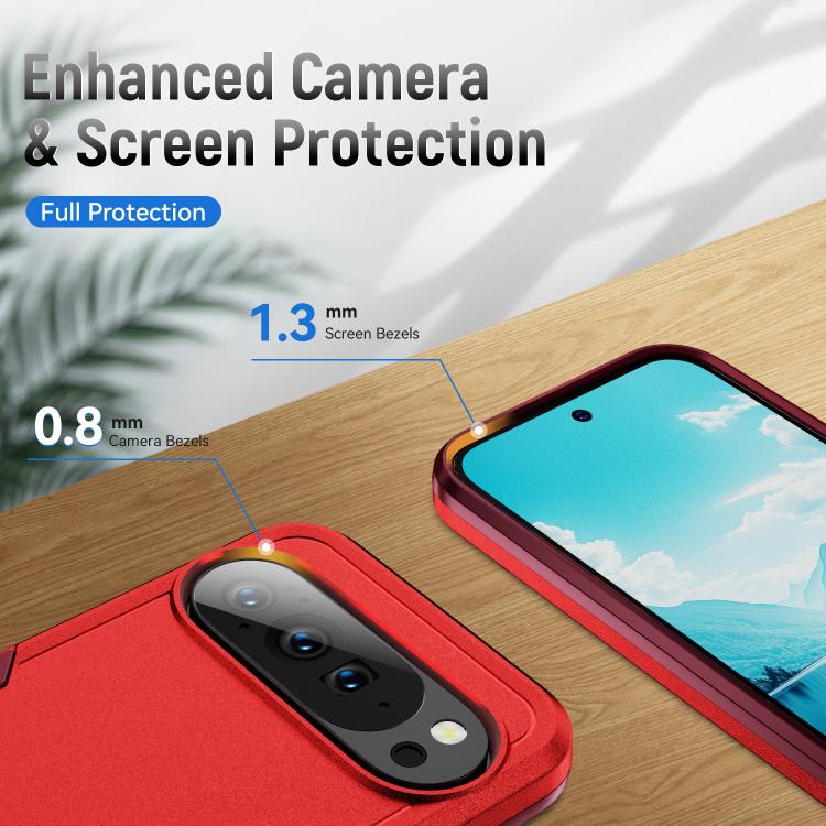 For Google Pixel 10 Pro XL Pioneer Armor Heavy Duty PC + TPU Phone Case