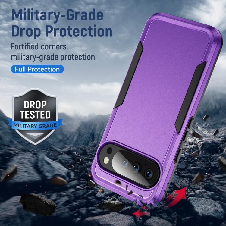 For Google Pixel 10 Pro XL Pioneer Armor Heavy Duty PC + TPU Phone Case