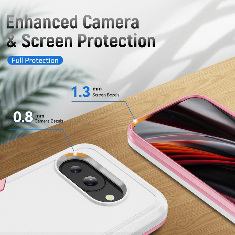 For Google Pixel 9a Pioneer Armor Heavy Duty PC + TPU Phone Case