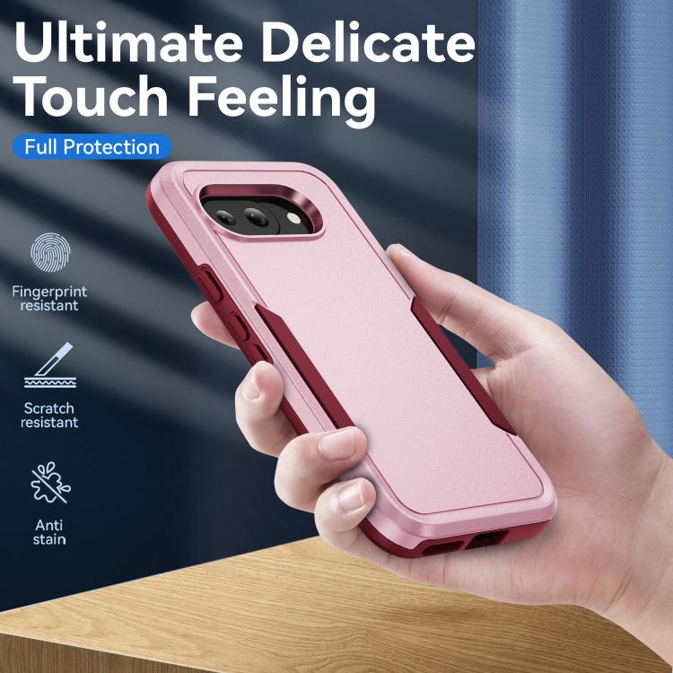 For Google Pixel 9a Pioneer Armor Heavy Duty PC + TPU Phone Case