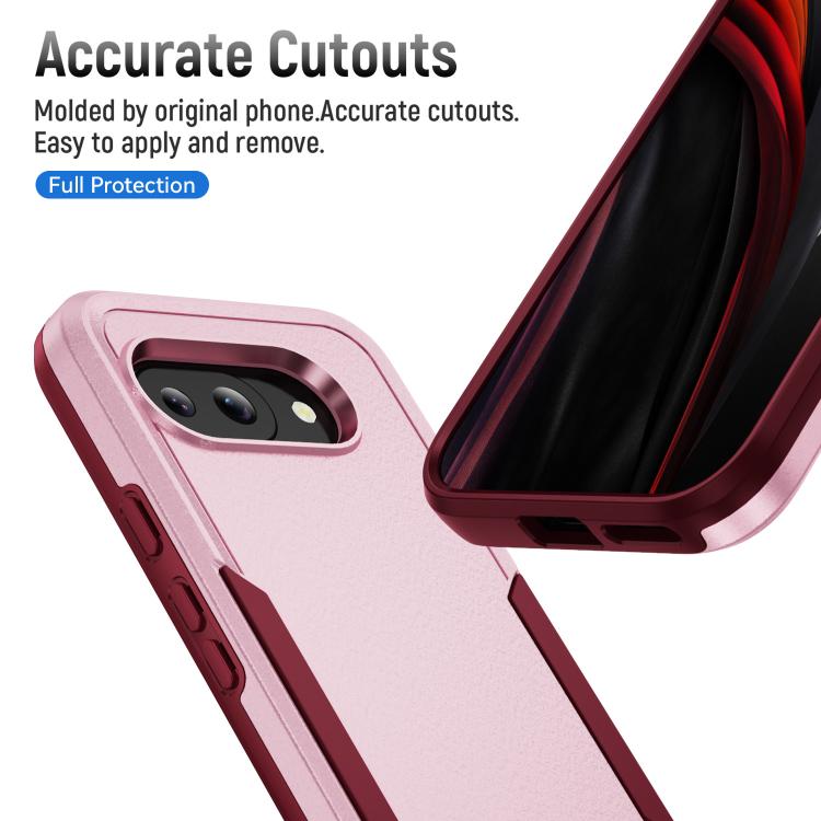 For Google Pixel 9a Pioneer Armor Heavy Duty PC + TPU Phone Case