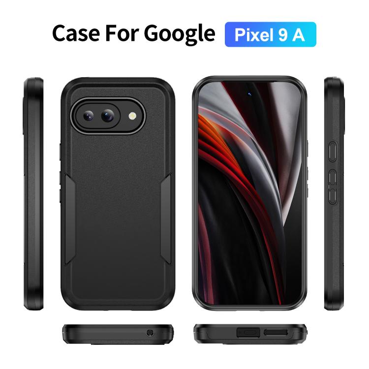 For Google Pixel 9a Pioneer Armor Heavy Duty PC + TPU Phone Case