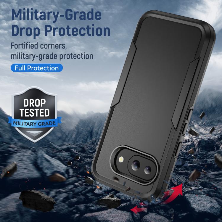 For Google Pixel 9a Pioneer Armor Heavy Duty PC + TPU Phone Case
