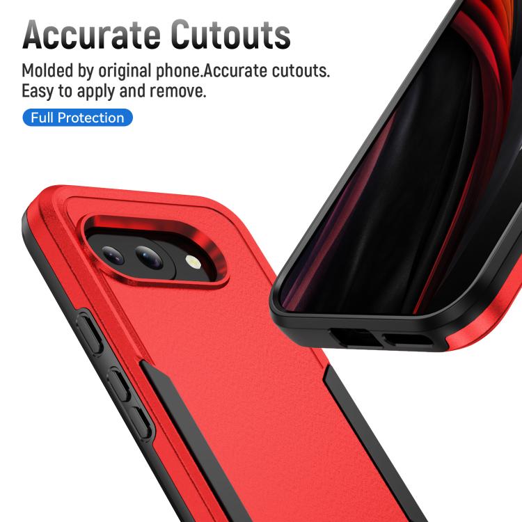 For Google Pixel 9a Pioneer Armor Heavy Duty PC + TPU Phone Case