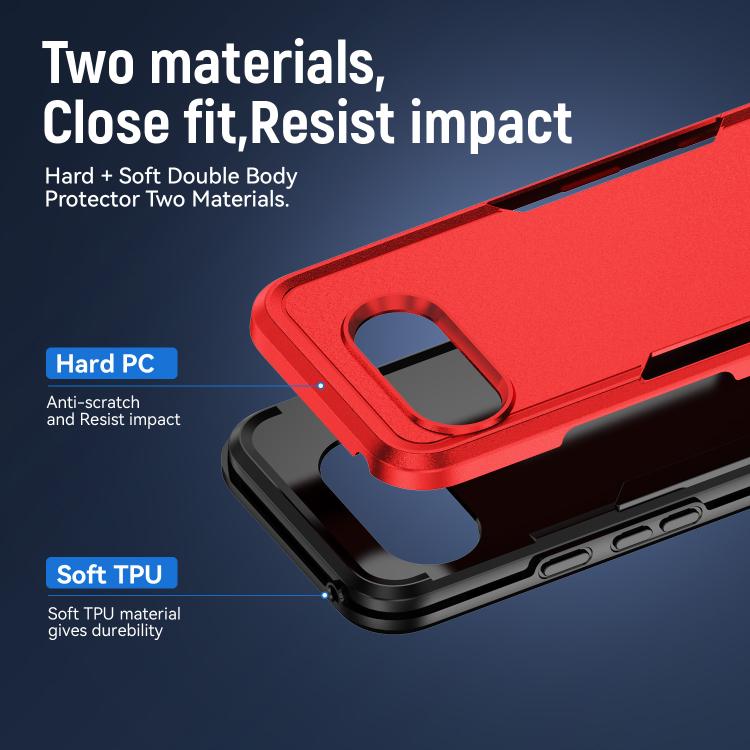 For Google Pixel 9a Pioneer Armor Heavy Duty PC + TPU Phone Case