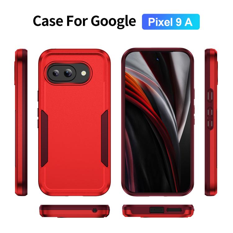 For Google Pixel 9a Pioneer Armor Heavy Duty PC + TPU Phone Case