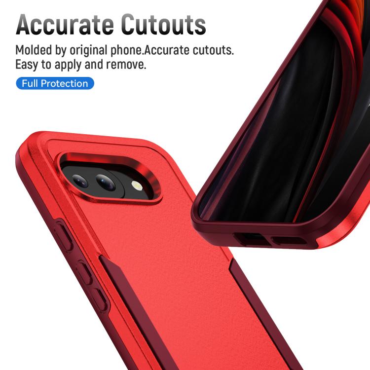 For Google Pixel 9a Pioneer Armor Heavy Duty PC + TPU Phone Case