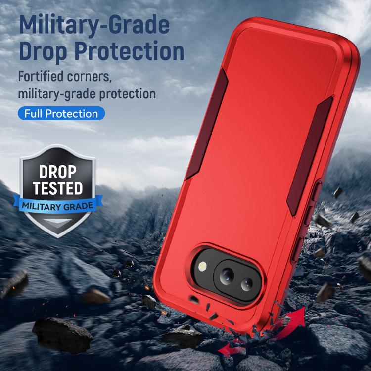 For Google Pixel 9a Pioneer Armor Heavy Duty PC + TPU Phone Case