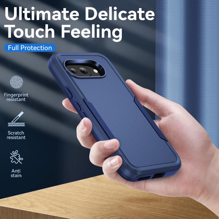 For Google Pixel 9a Pioneer Armor Heavy Duty PC + TPU Phone Case
