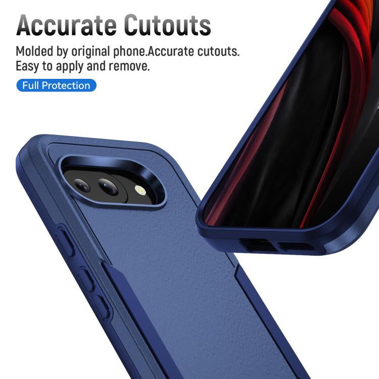 For Google Pixel 9a Pioneer Armor Heavy Duty PC + TPU Phone Case