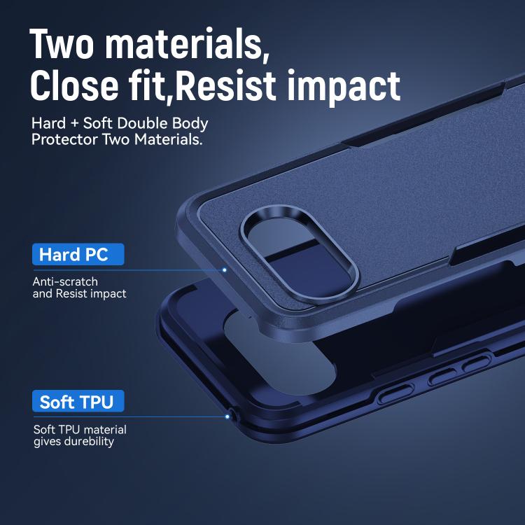 For Google Pixel 9a Pioneer Armor Heavy Duty PC + TPU Phone Case