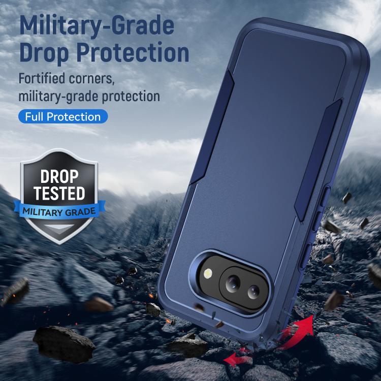 For Google Pixel 9a Pioneer Armor Heavy Duty PC + TPU Phone Case