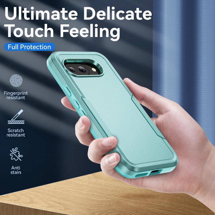 For Google Pixel 9a Pioneer Armor Heavy Duty PC + TPU Phone Case
