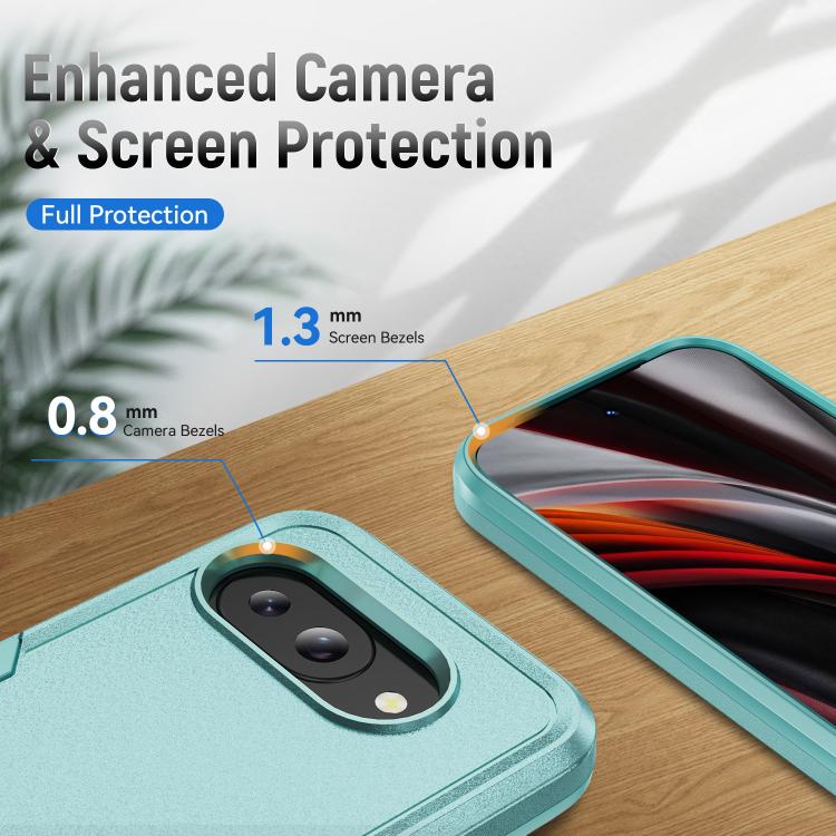 For Google Pixel 9a Pioneer Armor Heavy Duty PC + TPU Phone Case