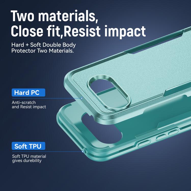 For Google Pixel 9a Pioneer Armor Heavy Duty PC + TPU Phone Case