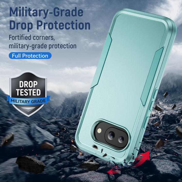 For Google Pixel 9a Pioneer Armor Heavy Duty PC + TPU Phone Case