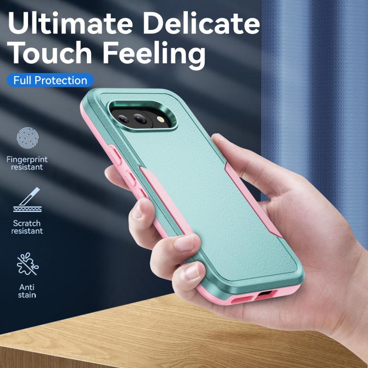 For Google Pixel 9a Pioneer Armor Heavy Duty PC + TPU Phone Case