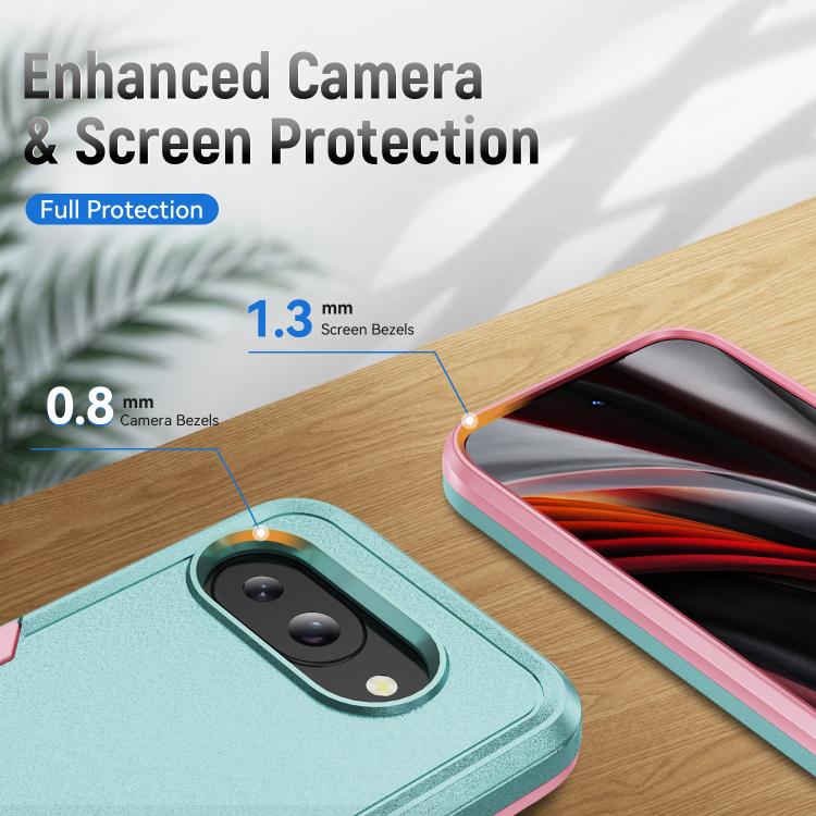 For Google Pixel 9a Pioneer Armor Heavy Duty PC + TPU Phone Case