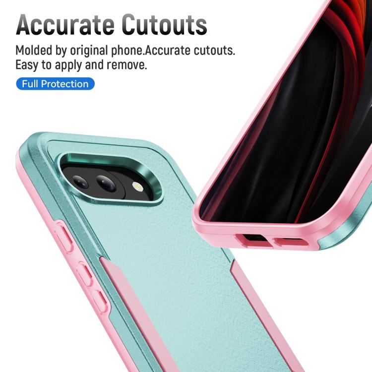 For Google Pixel 9a Pioneer Armor Heavy Duty PC + TPU Phone Case