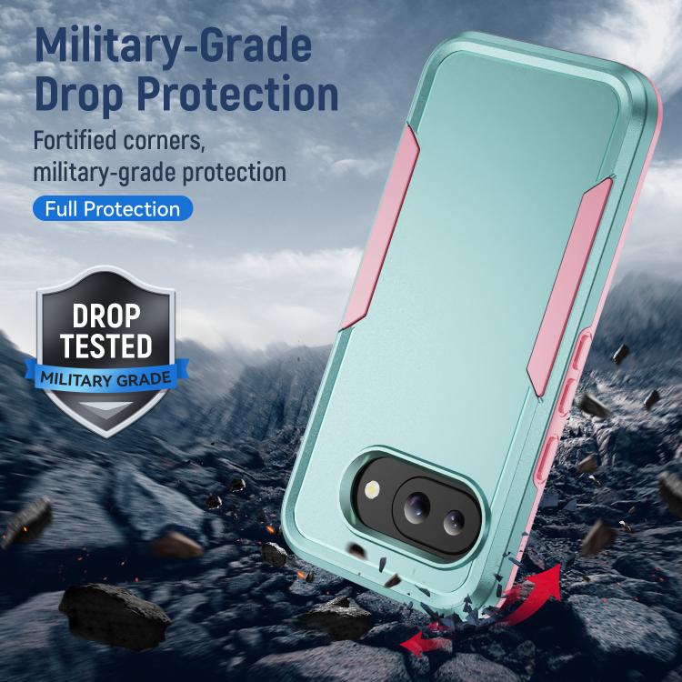 For Google Pixel 9a Pioneer Armor Heavy Duty PC + TPU Phone Case