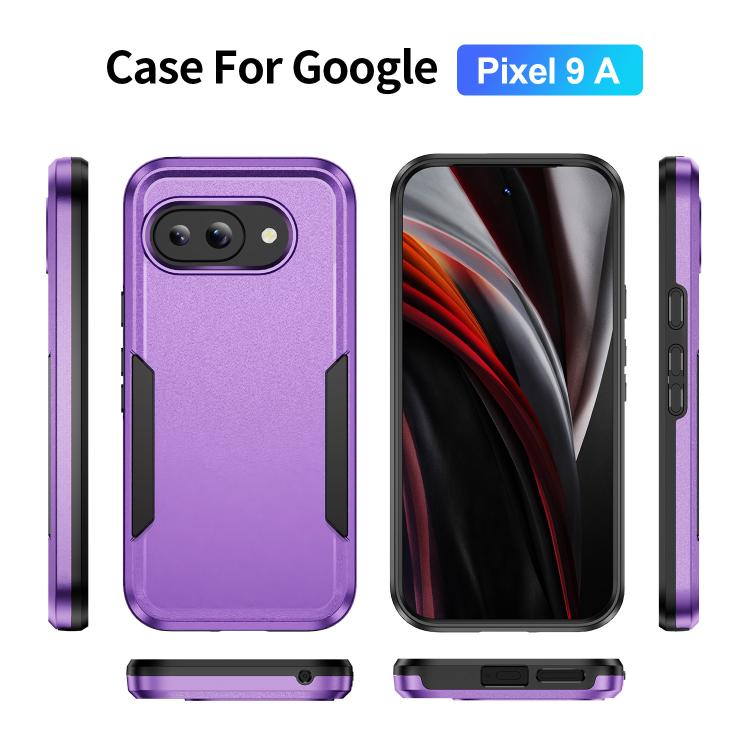 For Google Pixel 9a Pioneer Armor Heavy Duty PC + TPU Phone Case