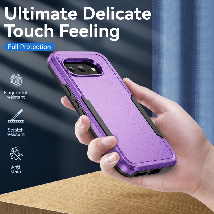 For Google Pixel 9a Pioneer Armor Heavy Duty PC + TPU Phone Case