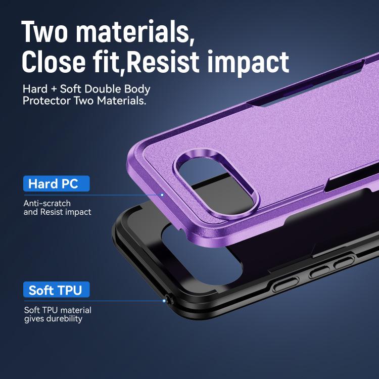 For Google Pixel 9a Pioneer Armor Heavy Duty PC + TPU Phone Case