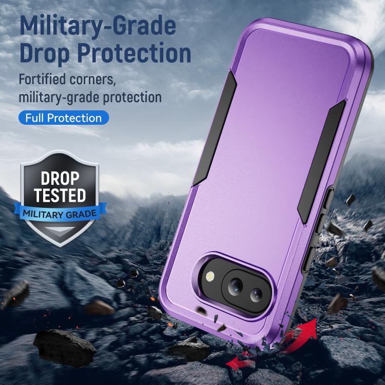 For Google Pixel 9a Pioneer Armor Heavy Duty PC + TPU Phone Case