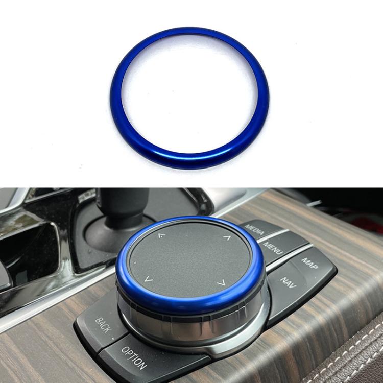 For BMW 2 / 3 / 4 / 5 / 6 / 7 Series Car Multimedia Knob Decorative Ring Cover