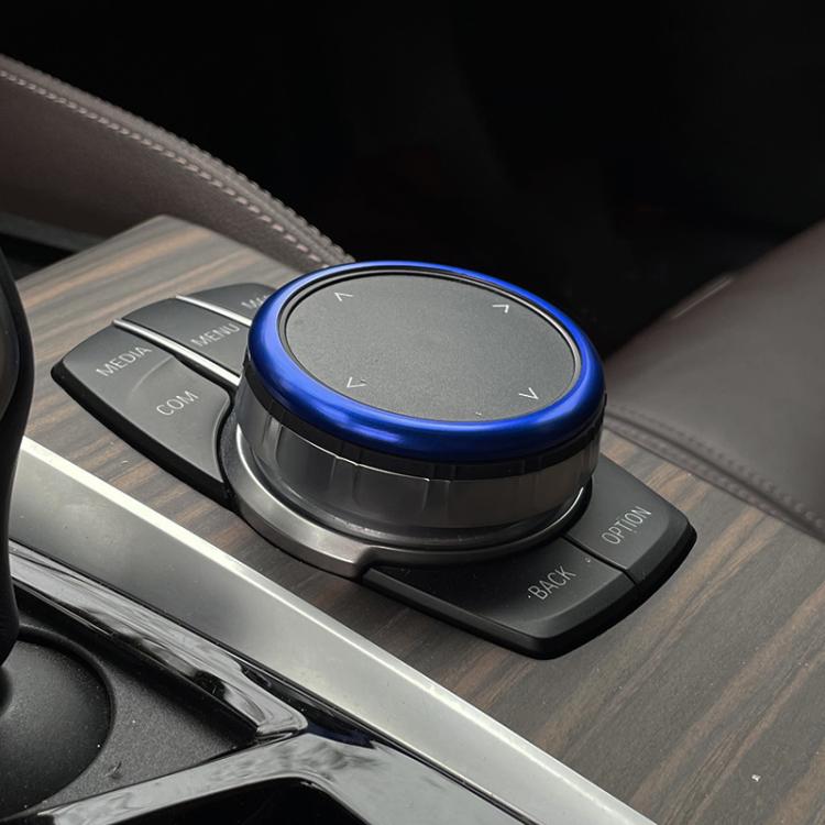 For BMW 2 / 3 / 4 / 5 / 6 / 7 Series Car Multimedia Knob Decorative Ring Cover