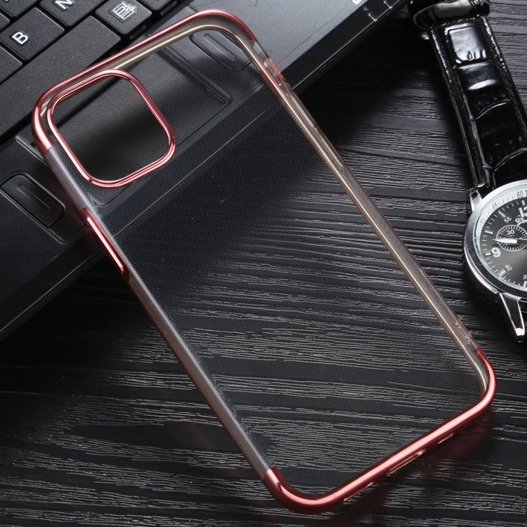 For iPhone 12 mini Three Stage Electroplating TPU Protective Soft Case