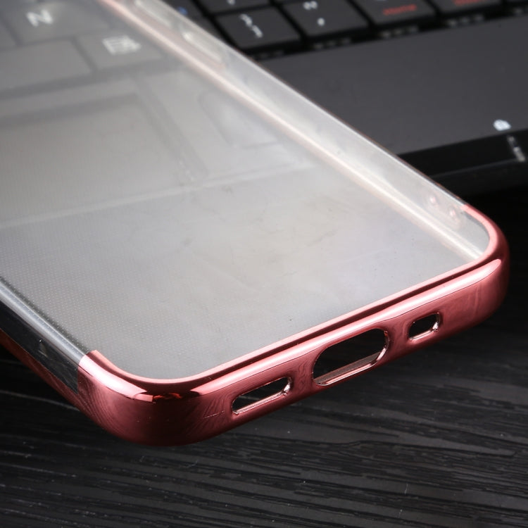 For iPhone 12 mini Three Stage Electroplating TPU Protective Soft Case