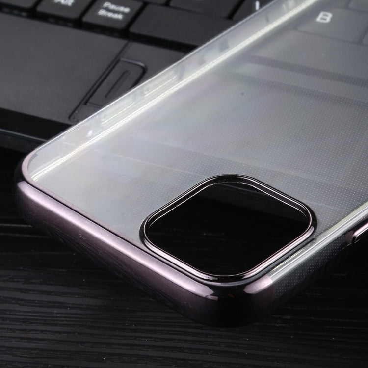 For iPhone 12 mini Three Stage Electroplating TPU Protective Soft Case