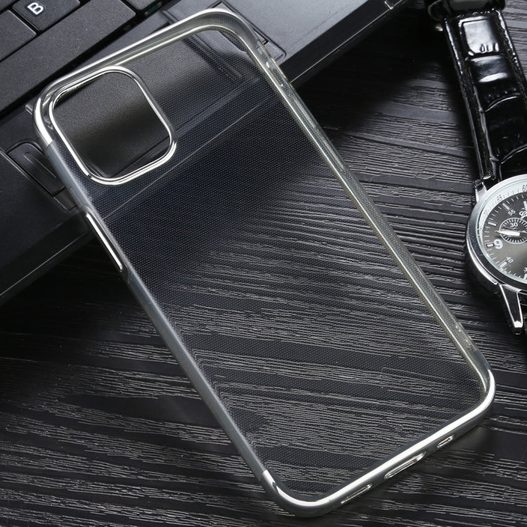 For iPhone 12 / 12 Pro Three Stage Electroplating TPU Protective Soft Case