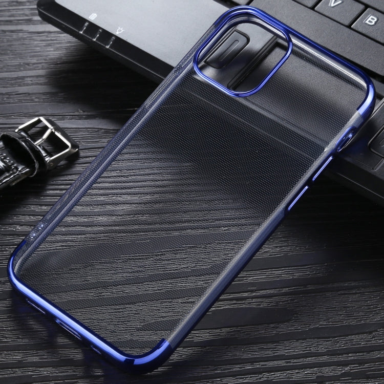 For iPhone 12 Pro Max Three Stage Electroplating TPU Protective Soft Case