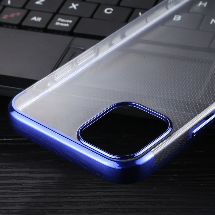 For iPhone 12 Pro Max Three Stage Electroplating TPU Protective Soft Case
