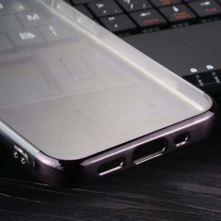 For iPhone 12 Pro Max Three Stage Electroplating TPU Protective Soft Case