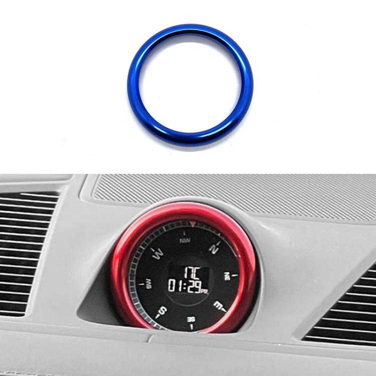 For Porsche Macan / Cayenne / Panamera 911 718 Car Compass Stopwatch Decorative Ring Cover