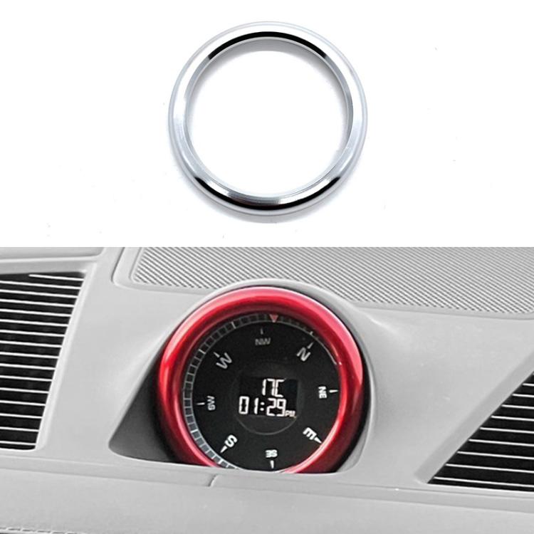 For Porsche Macan / Cayenne / Panamera 911 718 Car Compass Stopwatch Decorative Ring Cover