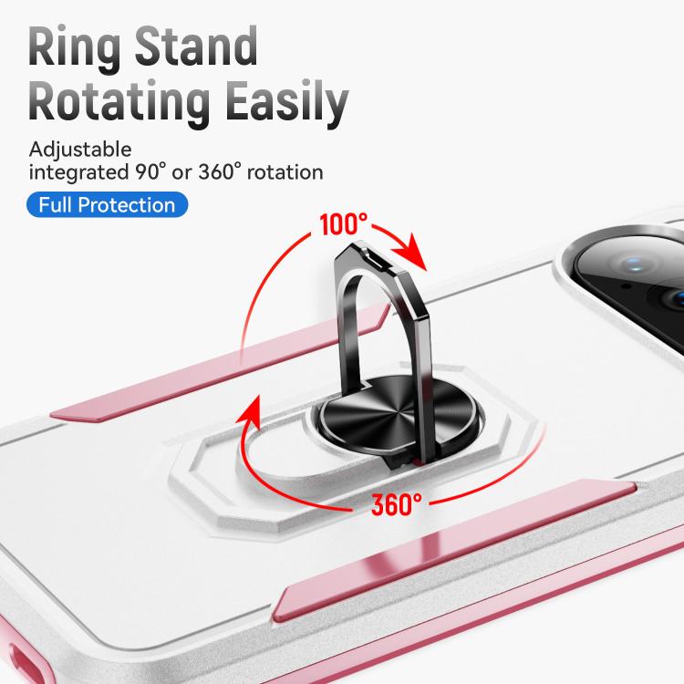For Google Pixel 10 Pioneer Armor Heavy Duty PC + TPU Phone Case with Holder