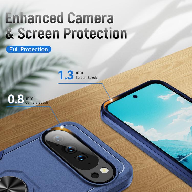 For Google Pixel 10 Pioneer Armor Heavy Duty PC + TPU Phone Case with Holder