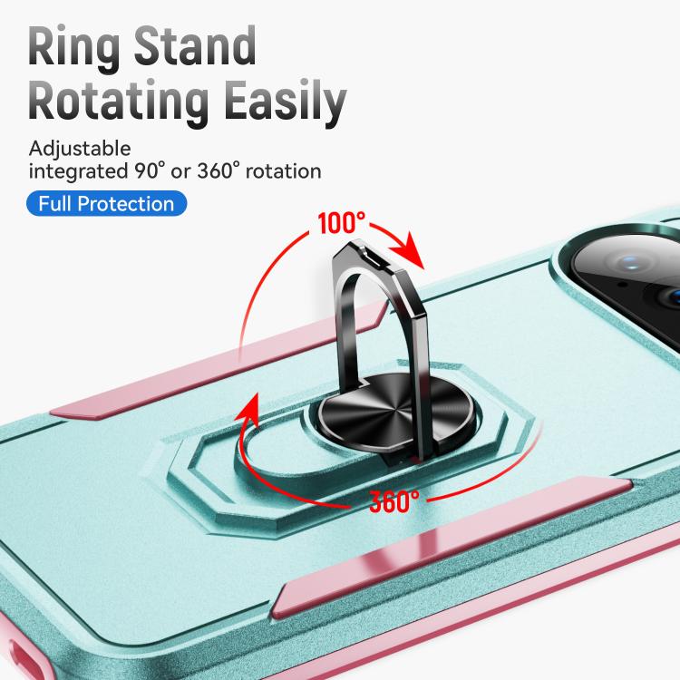 For Google Pixel 10 Pioneer Armor Heavy Duty PC + TPU Phone Case with Holder