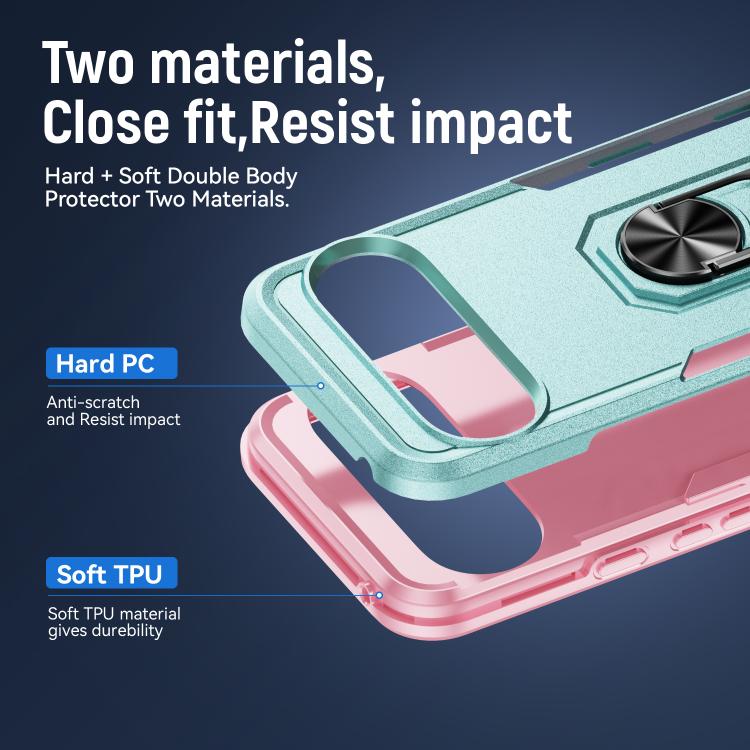 For Google Pixel 10 Pioneer Armor Heavy Duty PC + TPU Phone Case with Holder