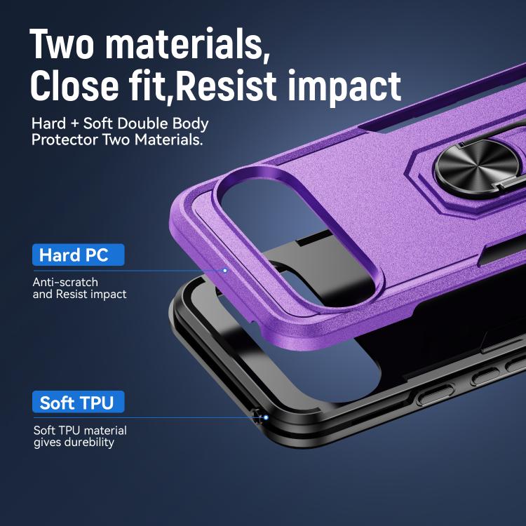 For Google Pixel 10 Pioneer Armor Heavy Duty PC + TPU Phone Case with Holder